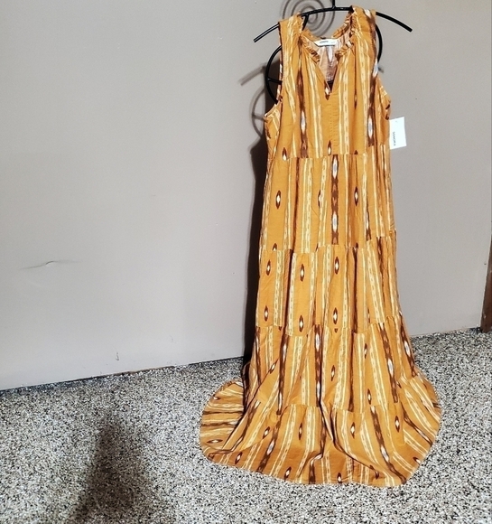 Sonoma Colorful Aztek Maxi Sz. S Sleeveless Dress - Picture 1 of 11